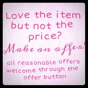 Make me offer if you see something you like